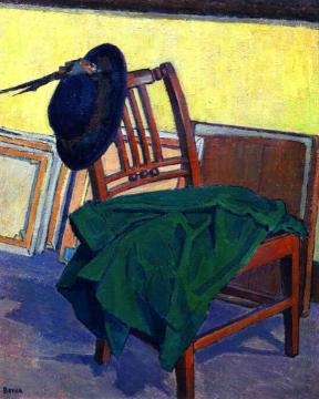 The Green Coat Artwork by Robert Bevan