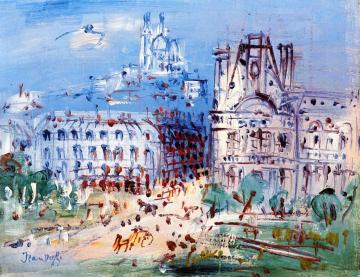 View Of Paris Artwork by Jean Dufy