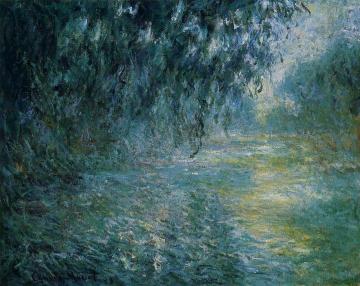 Morning on the Seine in the Rain Artwork by Claude Oscar Monet