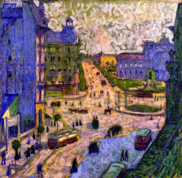 The Baross Square Artwork by Sándor Ziffer