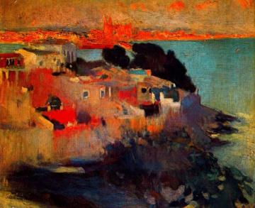 Palma de Mallorca Artwork by Joaquin Mir Trinxet