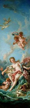 Venus On The Waves, 1769 Artwork by Francois Boucher