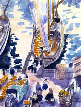 Shipment of Oranges Artwork by Henri Manguin