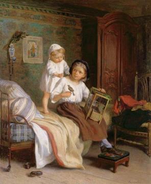 The Pet Bird Artwork by Andre Henri Dargelas