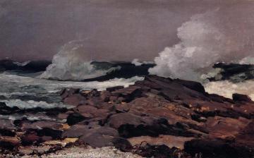 Eastern Point, Prout's Neck Artwork by Winslow Homer