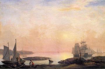Castine Harbor Artwork by Fitz Hugh Lane