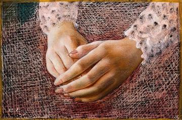 Les Mains Artwork by Moise Kisling