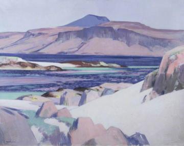 Ben More in the Isle of Mull, Inner Hebrides Artwork by Francis Campbell Boileau Cadell