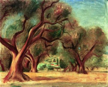 Forest at Lecques (Provence) Artwork by Andre Derain