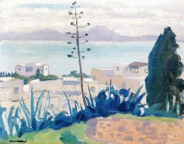 Sidi Bou Said Artwork by Albert Marquet
