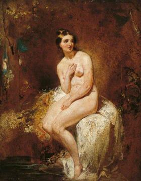 The Bather Artwork by William Etty
