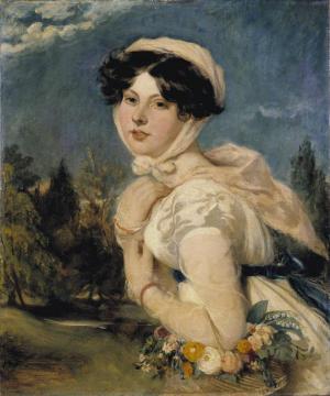 Miss Mary Arabella Jay Artwork by William Etty