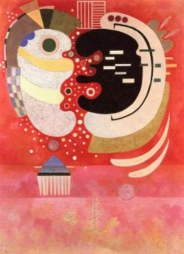 In Between Artwork by Wassily Kandinsky