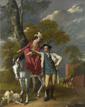 Mr and Mrs Coltman Artwork by Joseph Wright of Derby