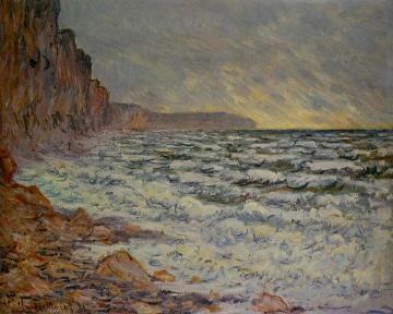 Fecamp, by the Sea Artwork by Claude Oscar Monet