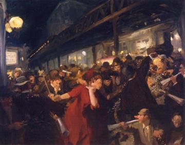 Election Night Artwork by John Sloan