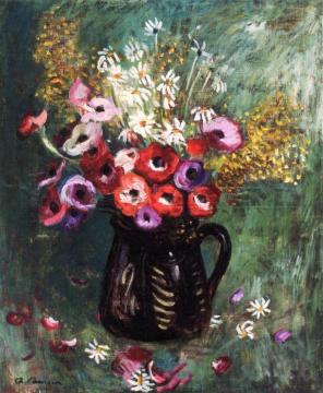 Bouquet of Anemones Artwork by Charles Camoin