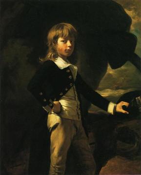 Midshipman Augustus Brine Artwork by John Singleton Copley