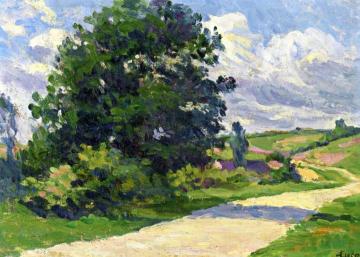 Moulineux, a Road Artwork by Maximilien Luce