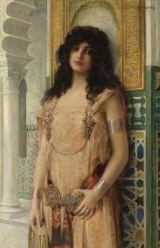 Beauté Orientale (oriental Beauty) Artwork by Leon Francois Comerre