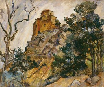 Mtsyri. Thunderstorm Artwork by Pyotr Konchalovsky