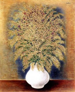 Mimosas Artwork by Moise Kisling