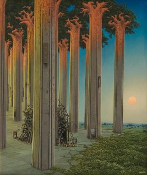 Angelus Domini Artwork by Jacek Yerka
