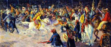 Buffalo Bill Artwork by Maximilien Luce