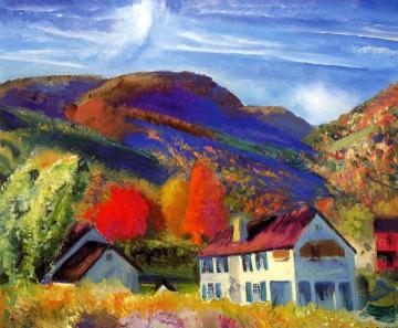 My House, Woodstock Artwork by George Wesley Bellows