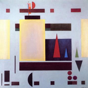 Fugue Artwork by Rudolf Bauer