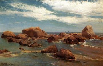 Coastal Scene - Rocky Coast Artwork by Mauritz F. H. De Haas