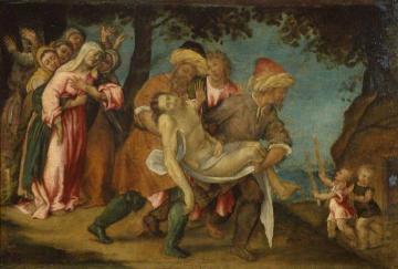 Entombment Artwork by Lorenzo Lotto