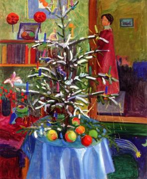 Christmas Still Life Artwork by Gabriele Münter