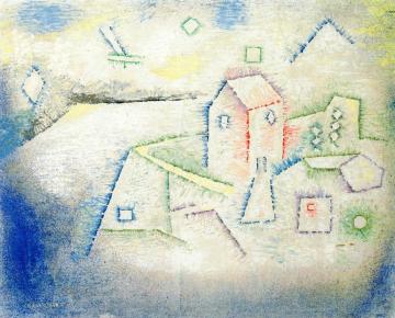 Country House in the North Artwork by Paul Klee