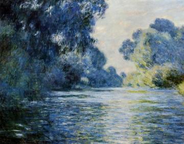 Arm of the Seine at Giverny Artwork by Claude Oscar Monet