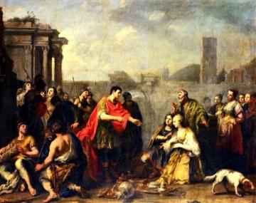 The Clemence Of Scipio Artwork by Jacopo Amigoni
