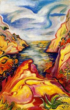 Landscape at La Ciotat Artwork by Emile-othon Friesz