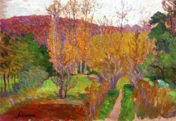 Woman in a Landscape Artwork by Henri Lebasque