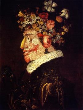 Spring Artwork by Giuseppe Arcimboldo