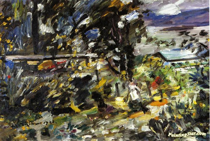 The Walchensee, Silberweg Artwork by Lovis Corinth