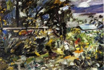 The Walchensee, Silberweg Artwork by Lovis Corinth