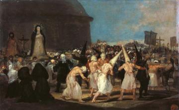 Procession Of Flagellants Artwork by Francisco Jose de Goya y Lucientes
