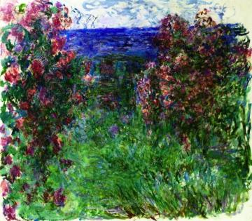 The House among Roses Artwork by Claude Oscar Monet