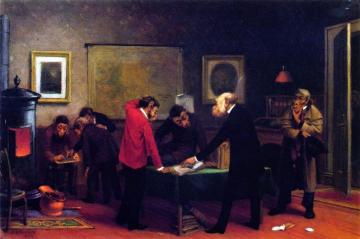 Scientists At Work Artwork by William Holbrook Beard