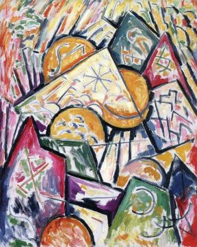 Painting No. 6 Artwork by Marsden Hartley