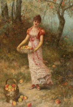 Autumn Artwork by Emile Eisman-Semenowsky