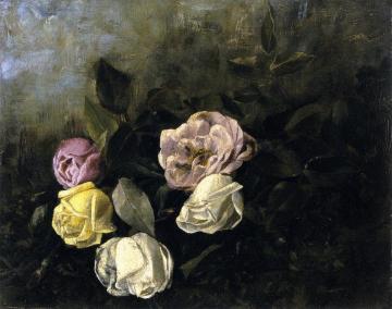 Roses Artwork by Claude Raguet Hirst