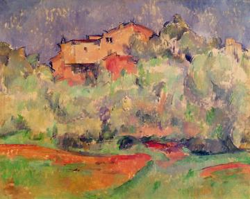 The House At Bellevue Artwork by Paul Cezanne