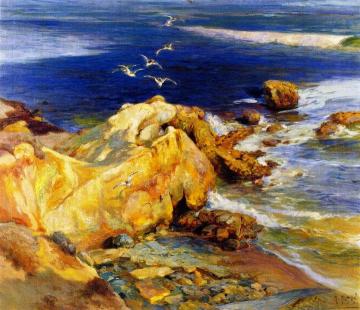 Laguna Beach Artwork by Mathias J. Alten