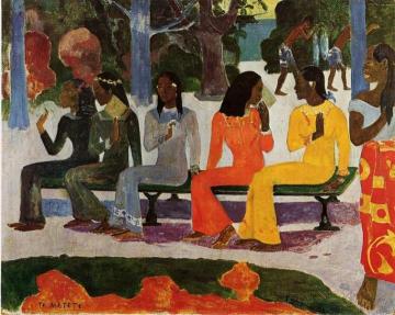 Ta Matete Artwork by Paul Gauguin